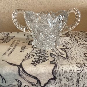 vintage lead crystal cut glass bowl. Exquisite detail. absolutely beautiful